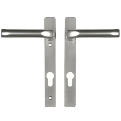 London Lever Lever UPVC Multipoint Door Handles - 92mm PZ Unsprung 122mm Screw Centres