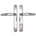 Tokyo PAS24 Lever Lever UPVC Multipoint Door Handles - 92mm PZ Sprung 215mm Screw Centres