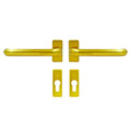 Paris Handle Set for Patio Doors with Escutcheons