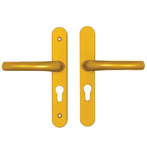 Tokyo Lever Lever UPVC Multipoint Door Handles - 48mm PZ Sprung 160mm Screw Centres