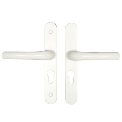 Tokyo Lever Lever UPVC Multipoint Door Handles - 48mm PZ Sprung 160mm Screw Centres