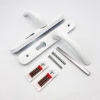 Tokyo Lever Lever UPVC Multipoint Door Handles - 48mm PZ Sprung 160mm Screw Centres