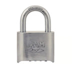 50mm Open Shackle Combination Chrome Padlock