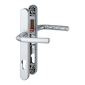 Birmingham Handle Set on Narrow Backplate for Profile Doors