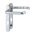 Paris Handle Set on Narrow Backplate for Profile Doors