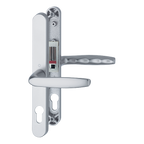 Brugge Handle Set on Narrow Backplate for Profile Doors