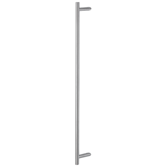 Cranked T Bar Pull Handle , Bolt Through Fixings For Timber Doors