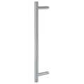 Cranked T Bar Pull Handle Back-Back Fixings for Glass Doors