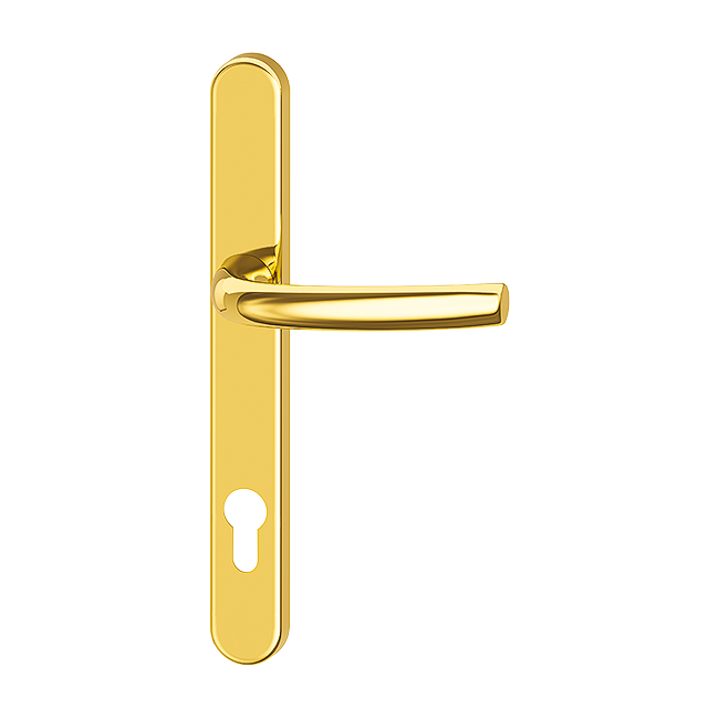 Lever Handle Set on Backplate