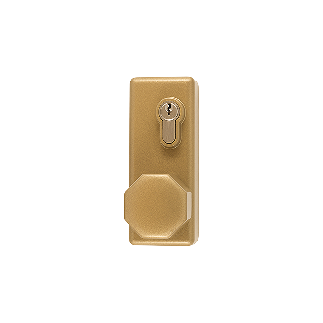 Octagonal Knob Outside Access Device