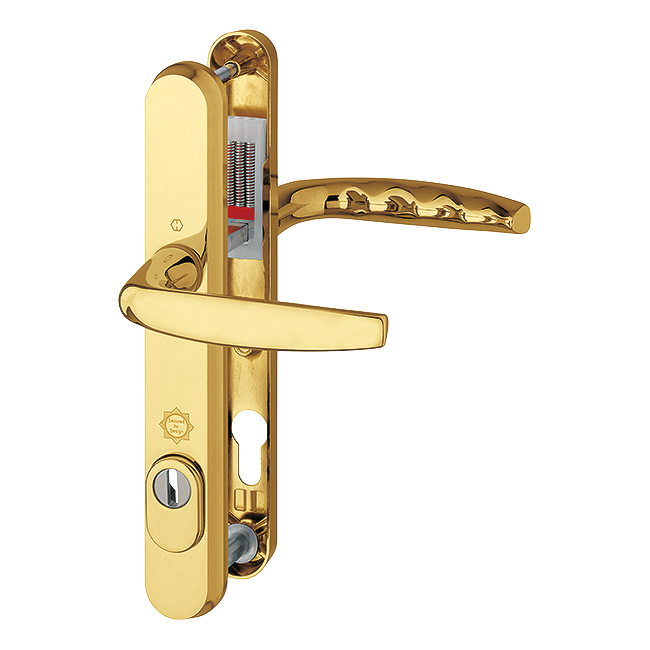 PAS24 Quickfit Lever/Lever - 215mm Fixings