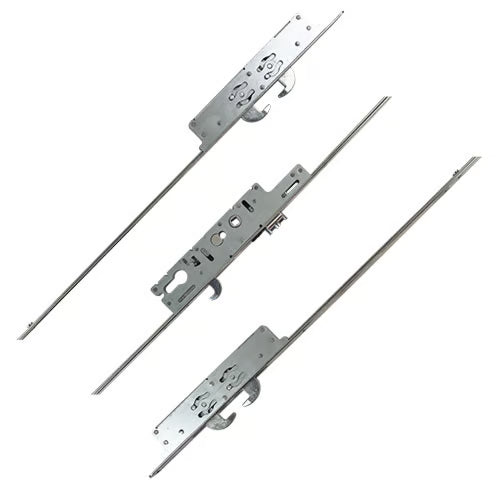 Duplex Latch 5 Hook Bifold Multipoint Door Lock for Alutek & Cortizo Doors Option 2 (top hook to spindle = 733mm)