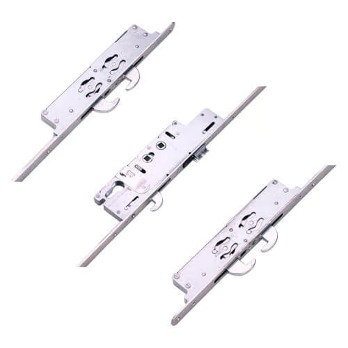 Duplex Latch 5 Hooks Double Spindle Multipoint Door Lock