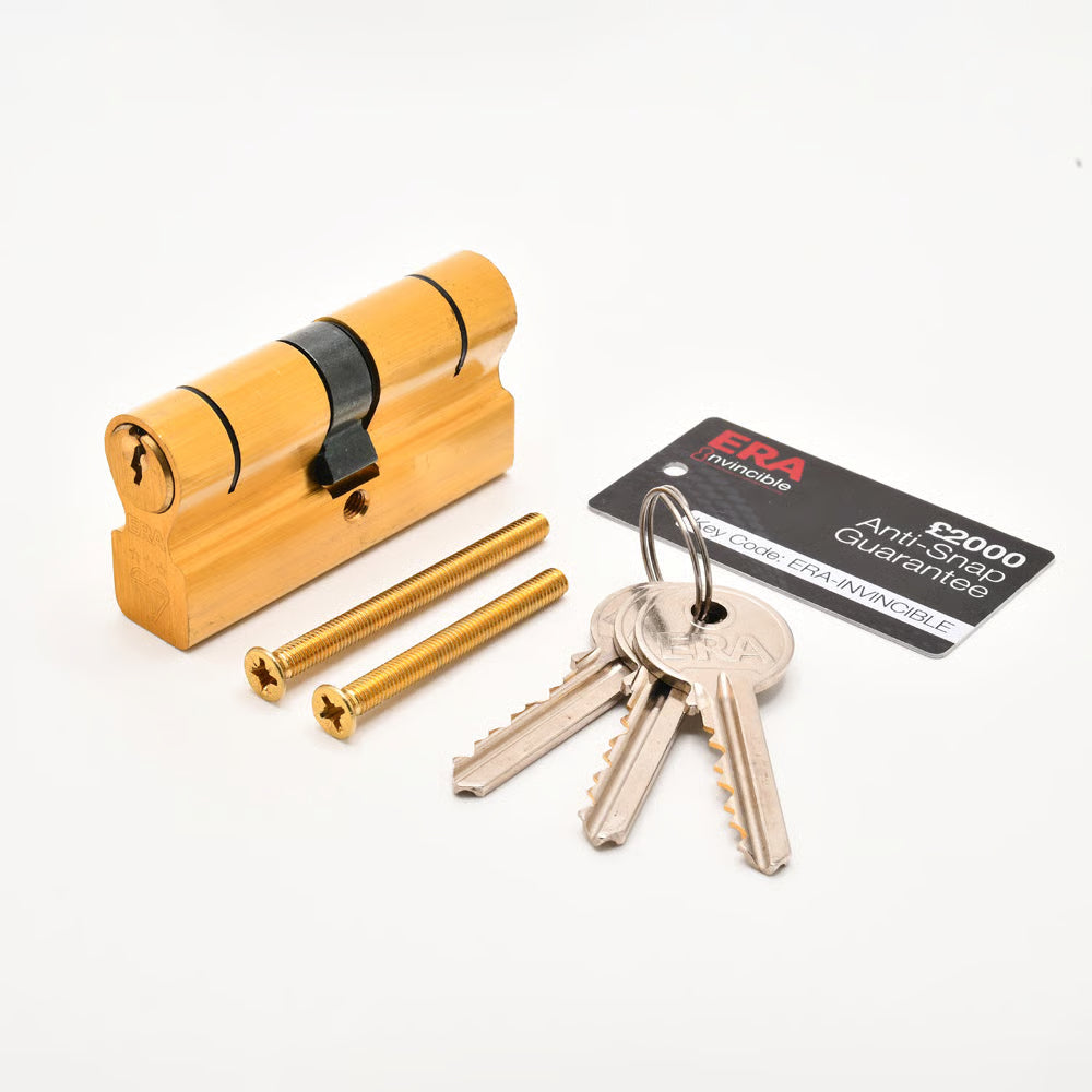 Invincible Double Cylinders British Standard Kitemarked TS007 3*