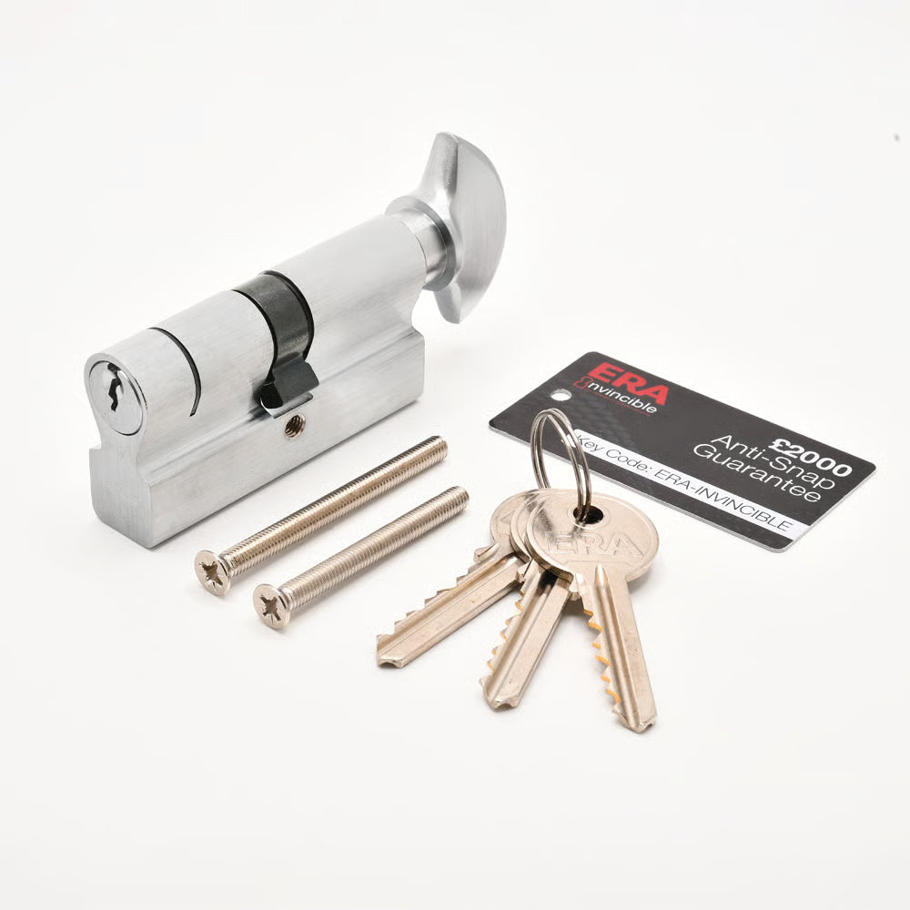 Invincible Key & Turn Cylinders British Standard Kitemarked TS007 3*