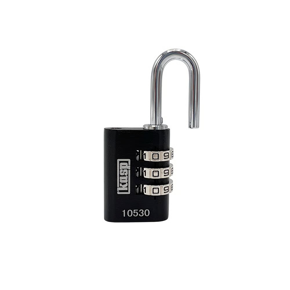105 30mm Open Shackle Aluminium Combination Padlock