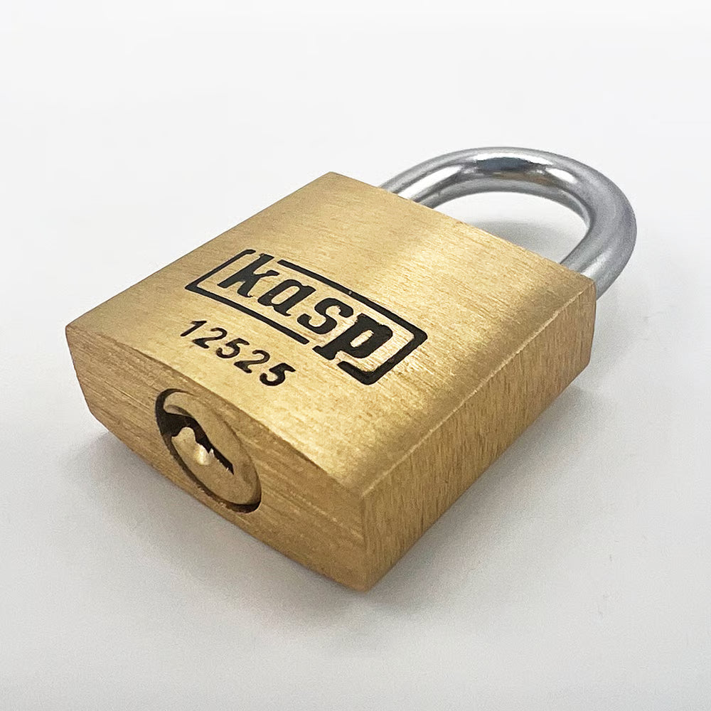 125 Series 25mm Open Shackle Brass Padlock