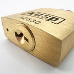 125 Series 30mm Open Shackle Brass Padlock