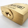 125 Series 30mm Open Shackle Brass Padlock