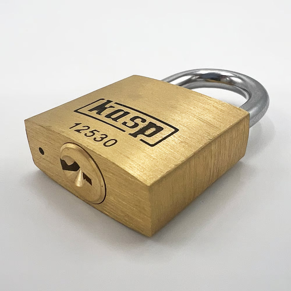 125 Series 30mm Open Shackle Brass Padlock