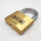 125 series 50mm Open Shackle Brass Padlock