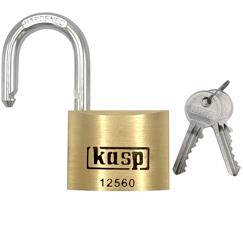 125 series 60mm Open Shackle Brass padlock