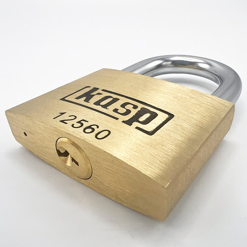 125 series 60mm Open Shackle Brass padlock