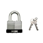 130 50mm Open Shackle Laminated Steel Padlock