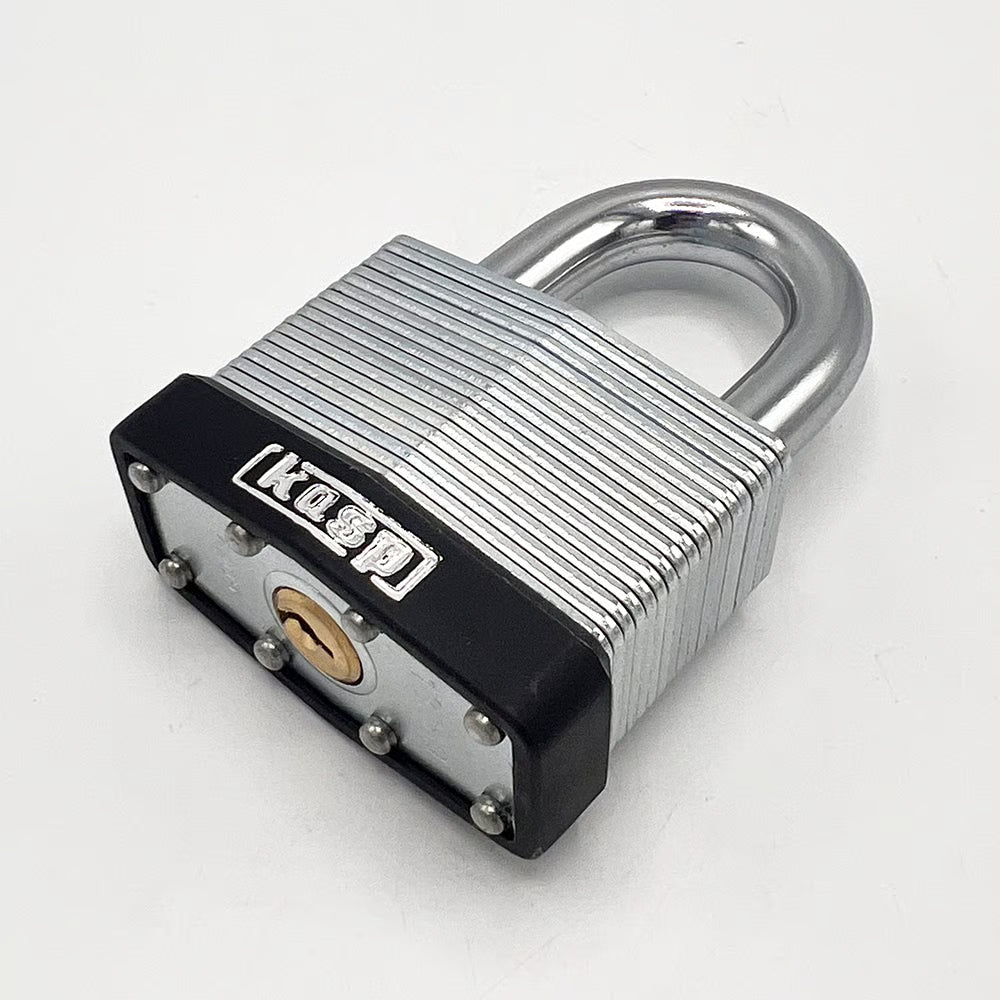 130 50mm Open Shackle Laminated Steel Padlock