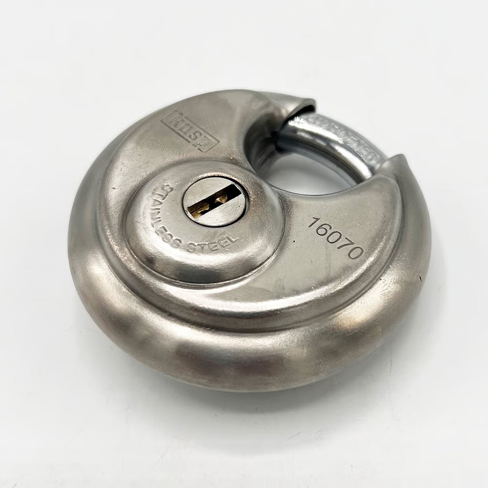 160 70mm Closed Shackle Disc Padlock