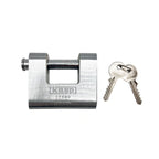 175 80mm Closed Shackle Armoured Shutter Padlock