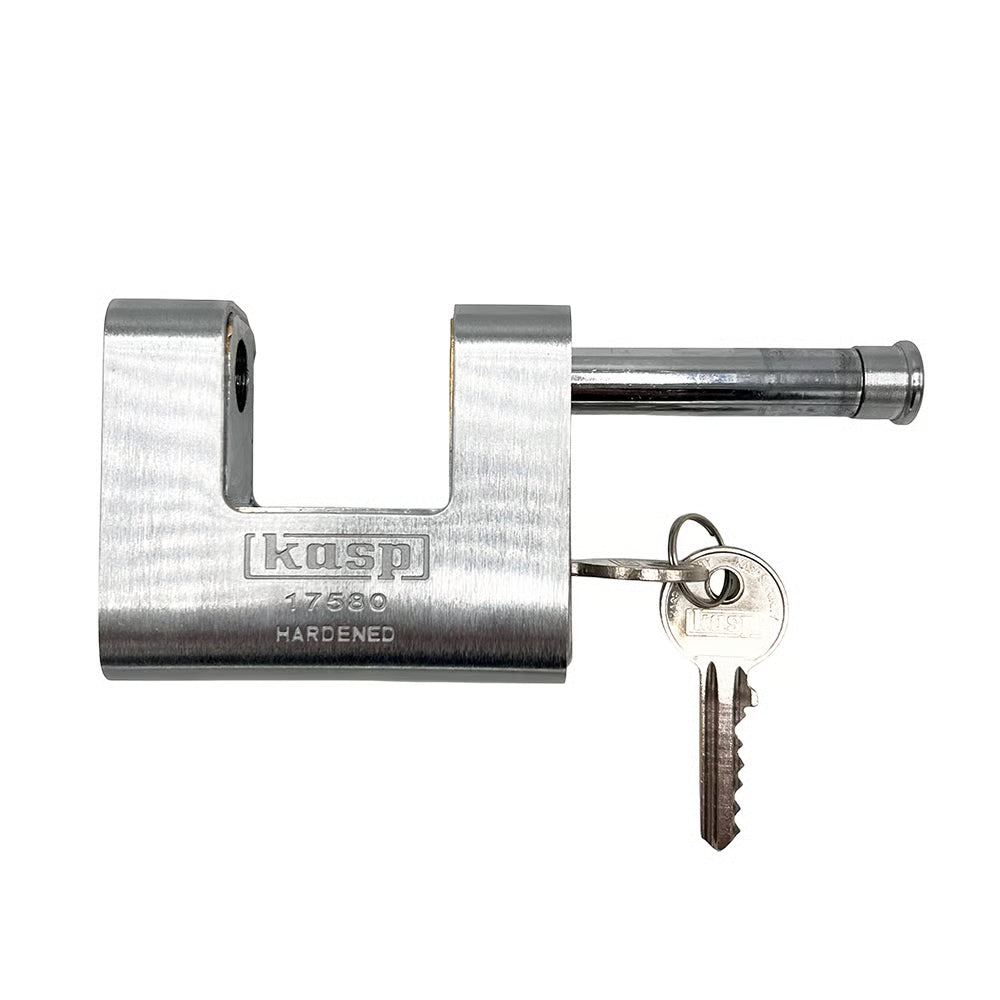175 80mm Closed Shackle Armoured Shutter Padlock