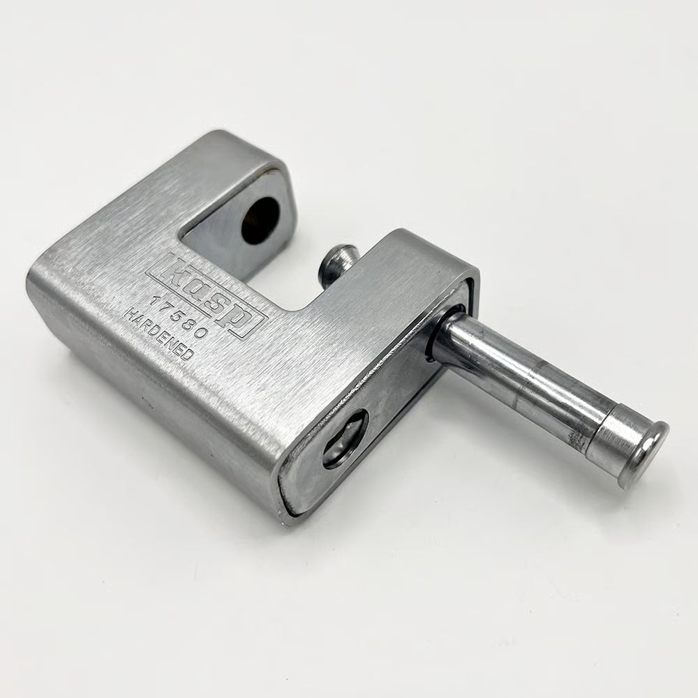 175 80mm Closed Shackle Armoured Shutter Padlock
