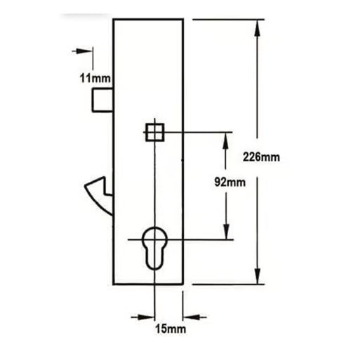 Excalibur Genuine Multipoint Gearbox - Lift Lever