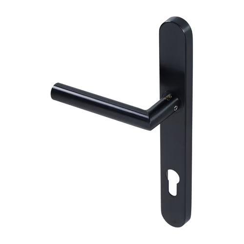 Group KM078C BLU Mitre Sprung Lever Door Handle (LEAD TIME: 2-3 DAYS)