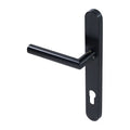 Group KM078C BLU Mitre Sprung Lever Door Handle (LEAD TIME: 2-3 DAYS)