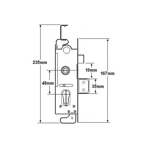 L22174 Everest Genuine Multipoint Gearbox