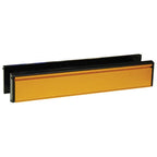 Slimline 12" Telescopic Letterplate for UPVC Doors - 40-80mm