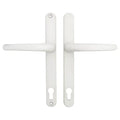 Lever Lever UPVC Multipoint Door Handles - 117mm PZ Sprung 237mm Screw Centres