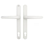 Lever Lever UPVC Multipoint Door Handles - 117mm PZ Sprung 237mm Screw Centres