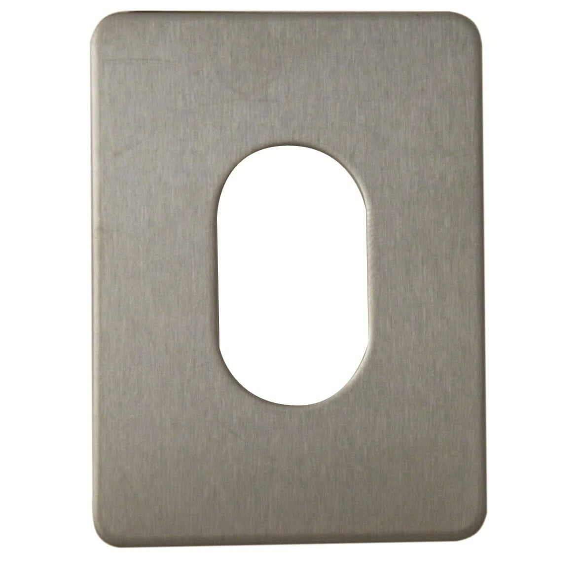 Large Oval Stick On Escutcheon