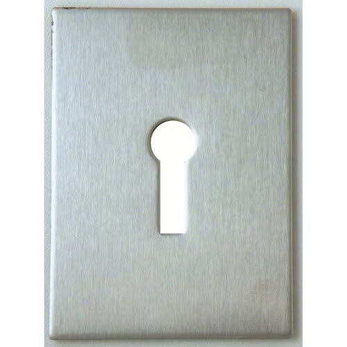 Large UK Stick On Escutcheon