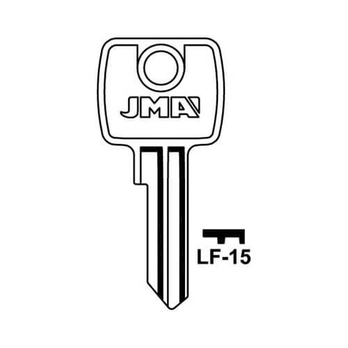 LF-15D Cylinder Key Blank