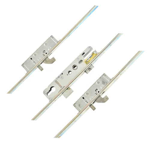 Latch Deadbolt 2 Hooks 2 Anti Lift Pins Lift Lever Bifold Multipoint Door Lock -Smarts ALUK version