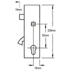 Hookbolt Genuine Multipoint Gearbox - Lift Lever