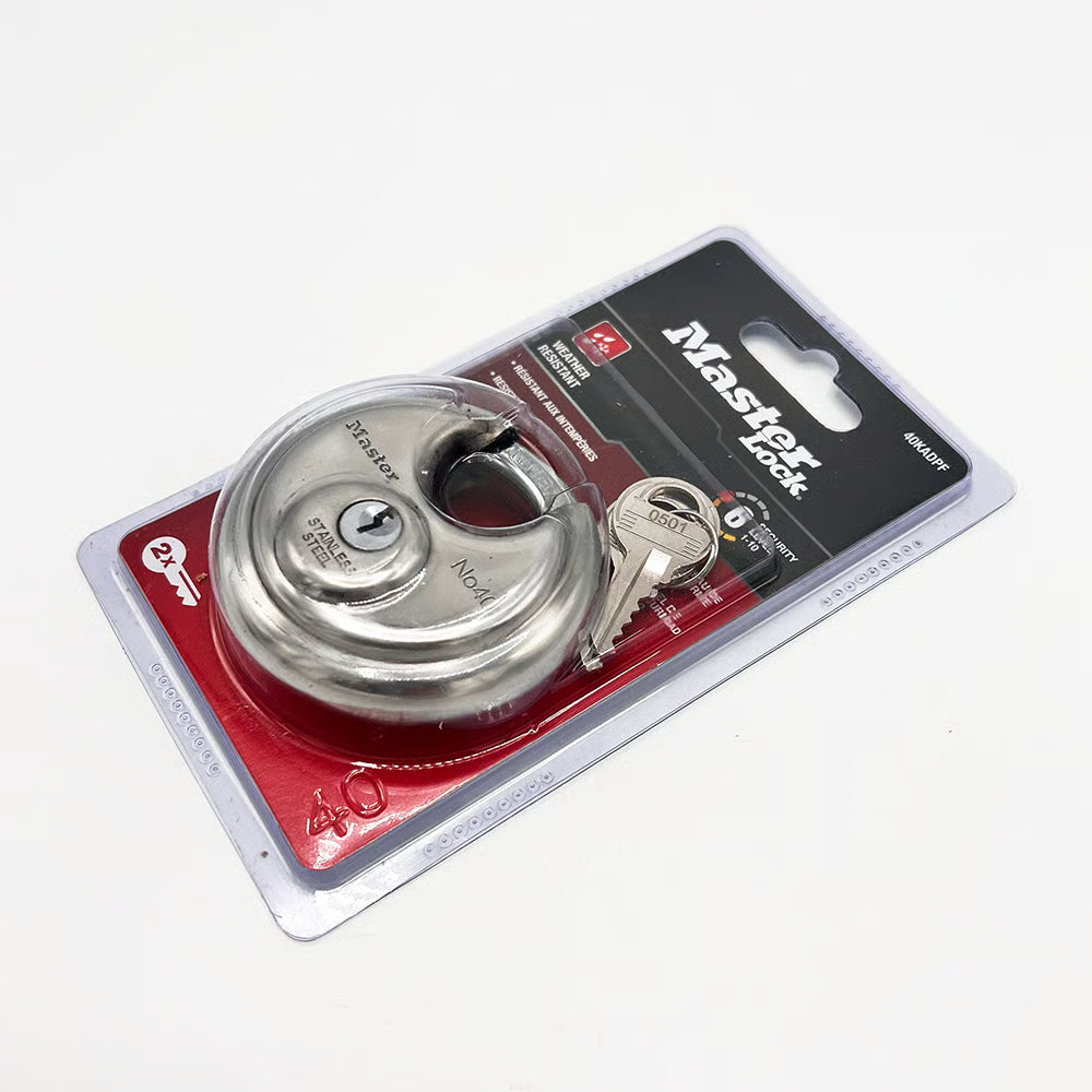 Marine Grade Discus Padlock 70mm Keyed Alike (0501)