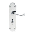 Scroll Lever On Shaped Plate Furniture