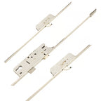 2 Part Lock Latch Deadbolt 2 Hooks Lift Lever Multipoint Door Lock