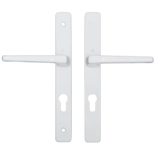 Frankfurt Lever Lever UPVC Multipoint Door Handles - 70mm PZ Unsprung 200mm Screw Centres