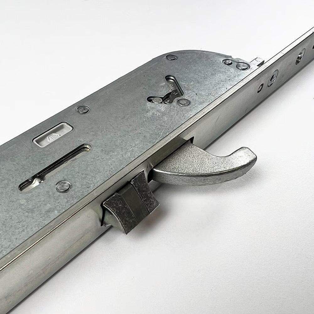 M-TS Latch & Deadbolt 2 Hooks 2 Anti Lift Bolts Flat 24mm Faceplate Electric Multipoint Door Lock